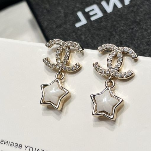 Ch*el earrings